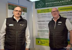 Thomas Illies and Wolfgang Köhnemann from Rovensa Next, a provider of biosolutions and sustainable agriculture.